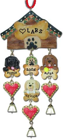 Free Personalization on our ornaments