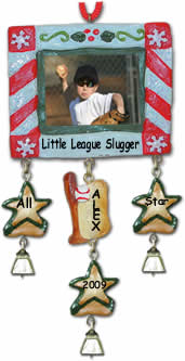 Personalized Picture Frame Ornament