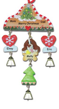 Personalized Springer Spaniel Dog Christmas Ornament