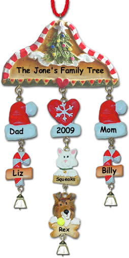 Personalized Santa Cap Ornament