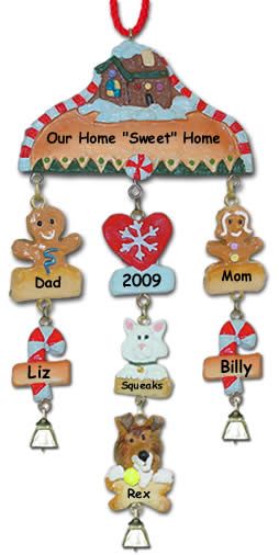 Personalized Candy Cane Ornament