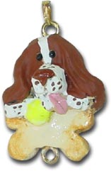 English Springer Spaniel ornament charm