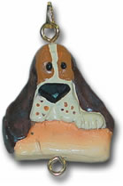 Hound Dog Personalized Christmas Ornament Charm
