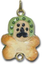 Dog Bone Dog Christmas Ornament Charm