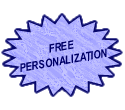 Free Personalization